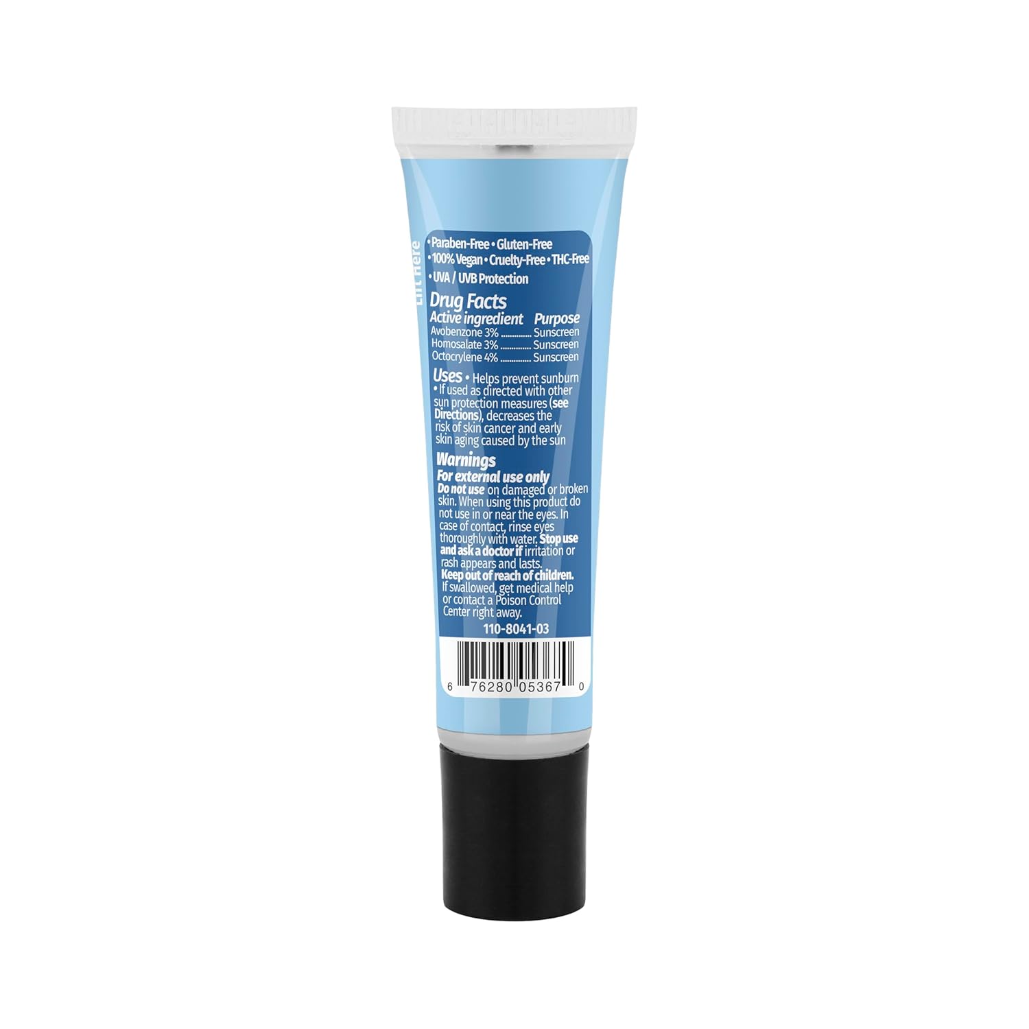 Hempz Triple Moisture Fresh Citrus Herbal Lip Balm with SPF 15