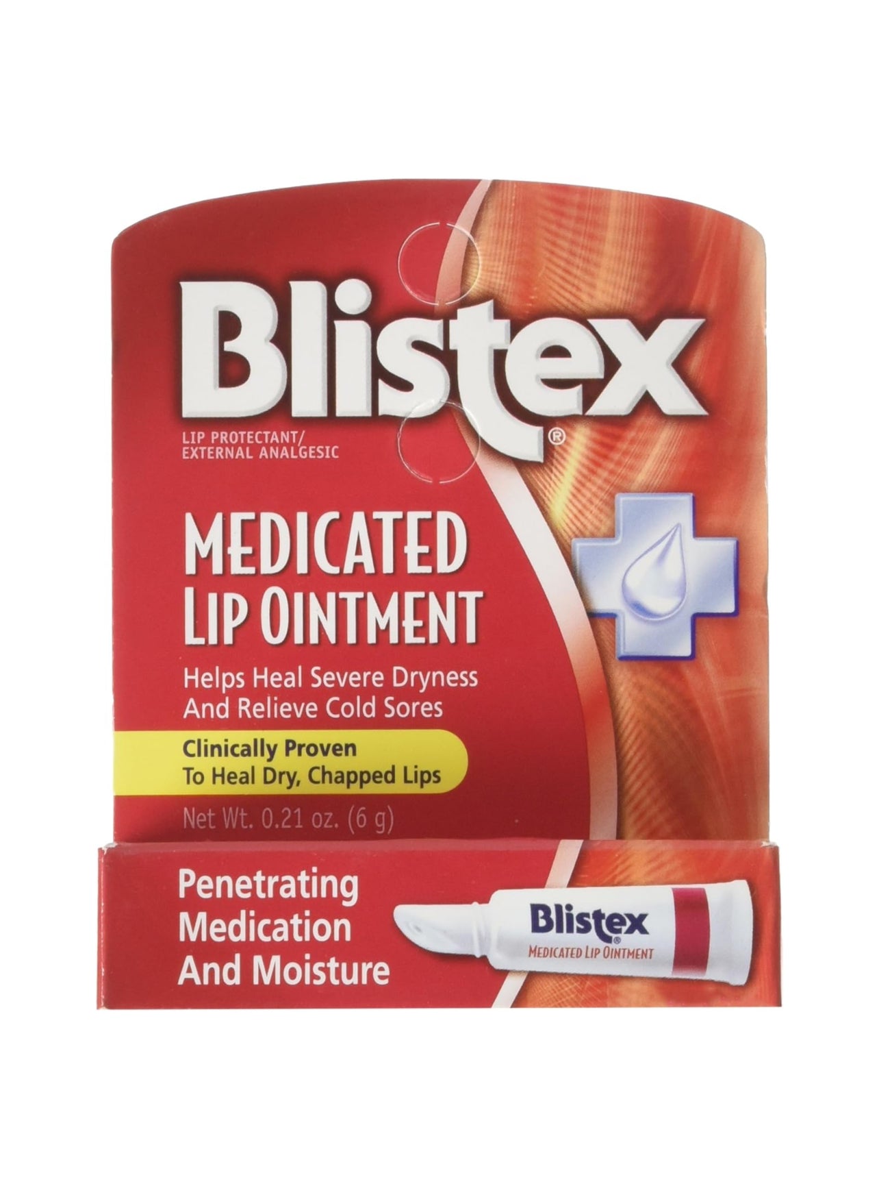 Blistex Medicated Lip Ointment, 0.21 Ounce Tube