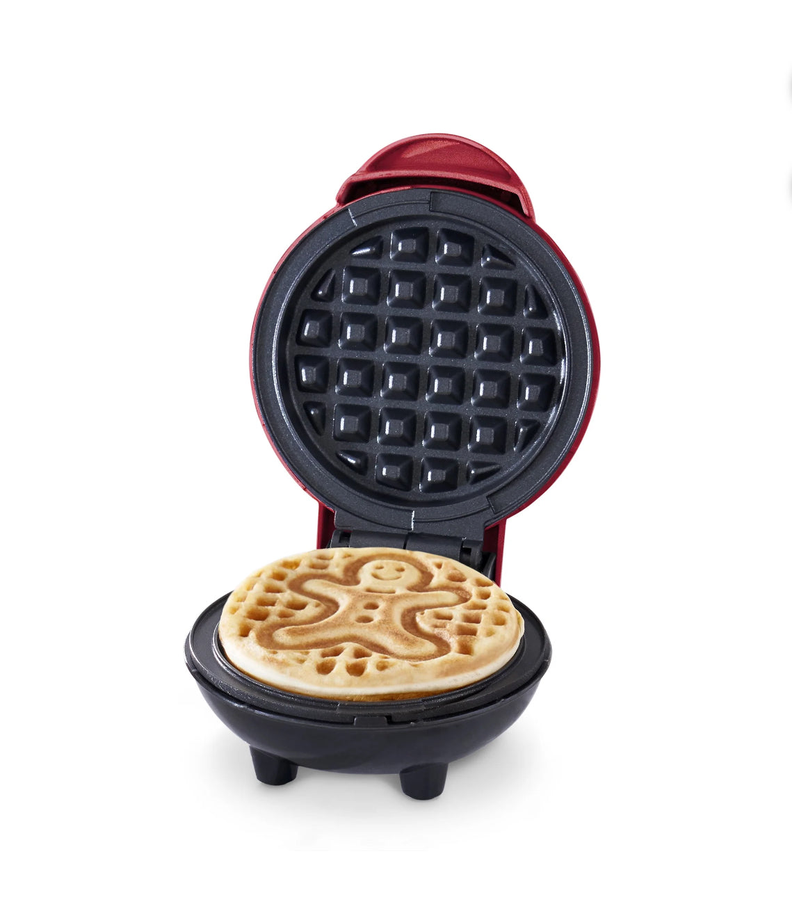 Dash Gingerbread Man Single Waffle Electric Waffle Maker, Nonstick