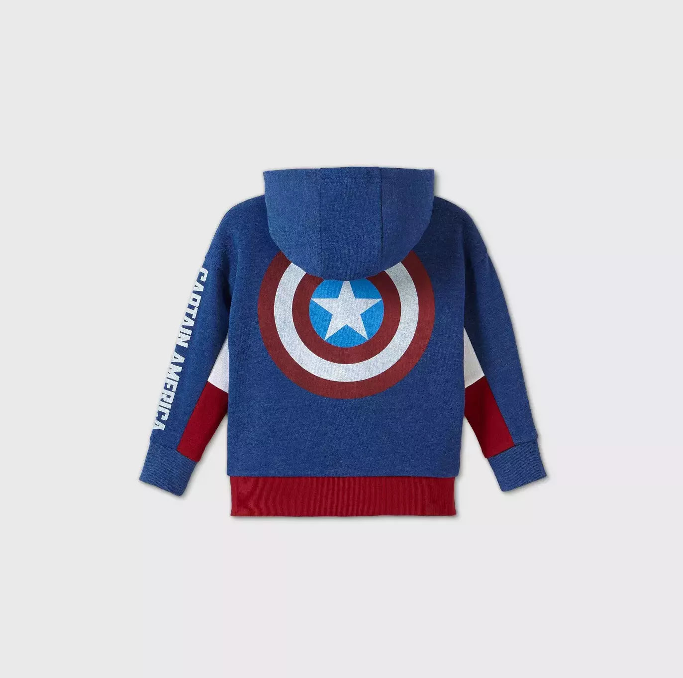 Toddler Boys' Captain America Hooded Sweatshirt