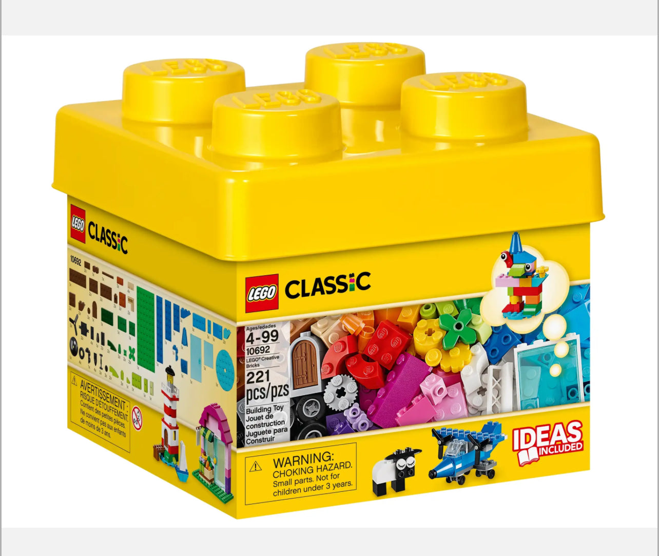 Lego Creative Bricks Classic 10692, 221 Pieces - Retired