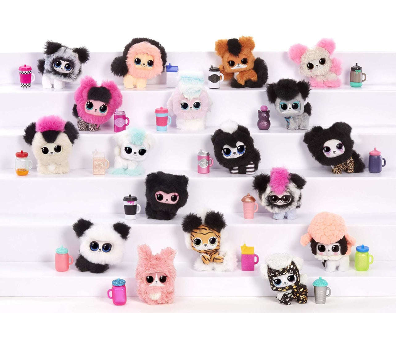 LOL Surprise Fluffy Pets Winter Disco Series with Removable Fur and 9 Surprises