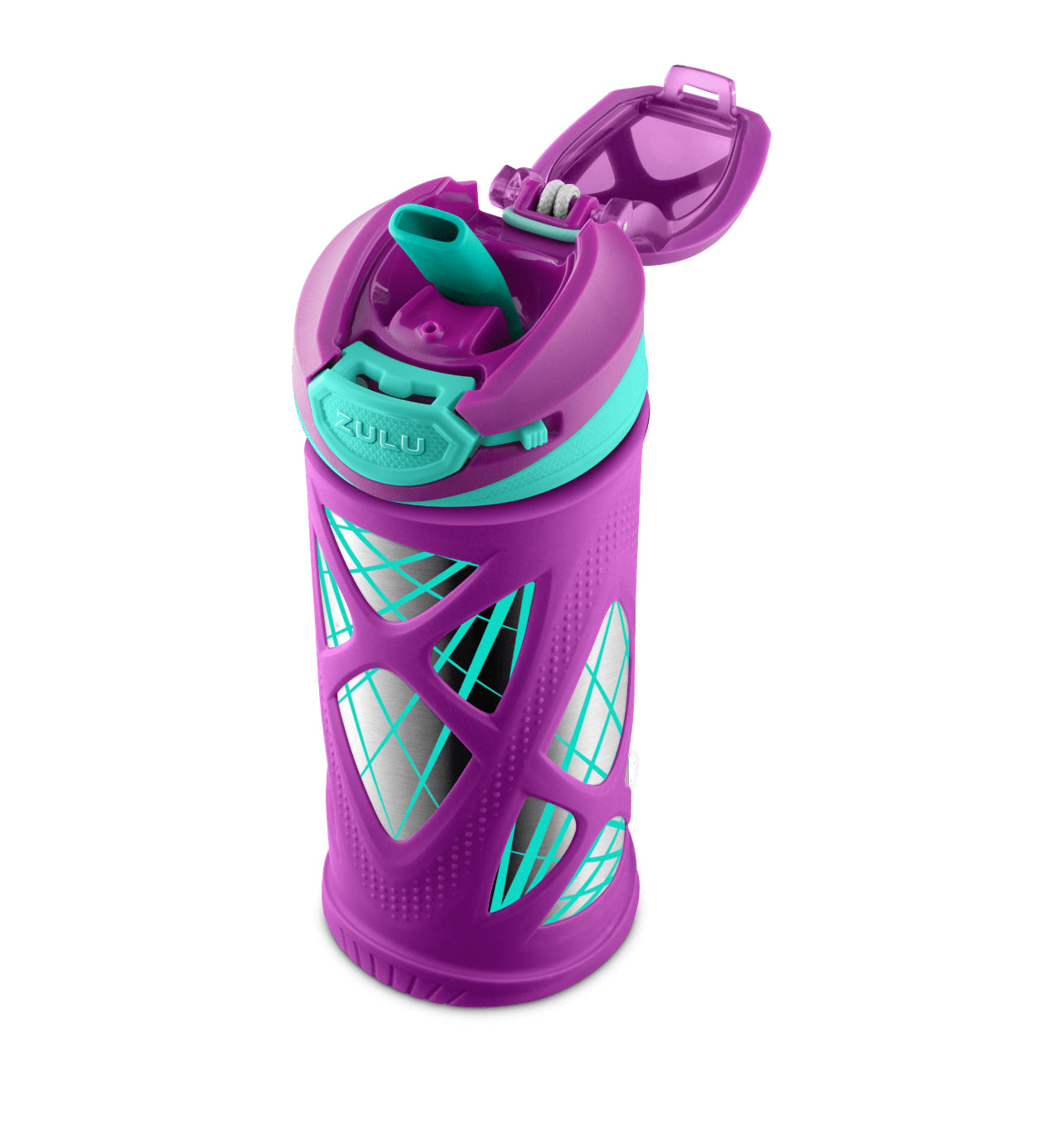 Zulu Echo 12 fl oz Kids Stainless Steel Insulated Water Bottle