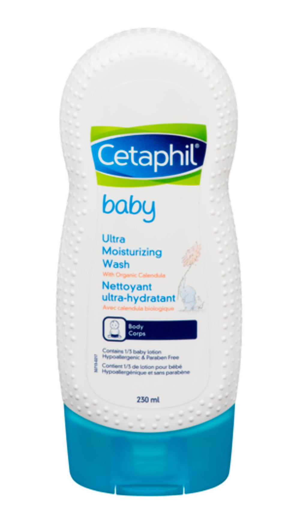Cetaphil Baby Ultra Moisturizing Wash with Organic Calendula, 7.8 fl oz
