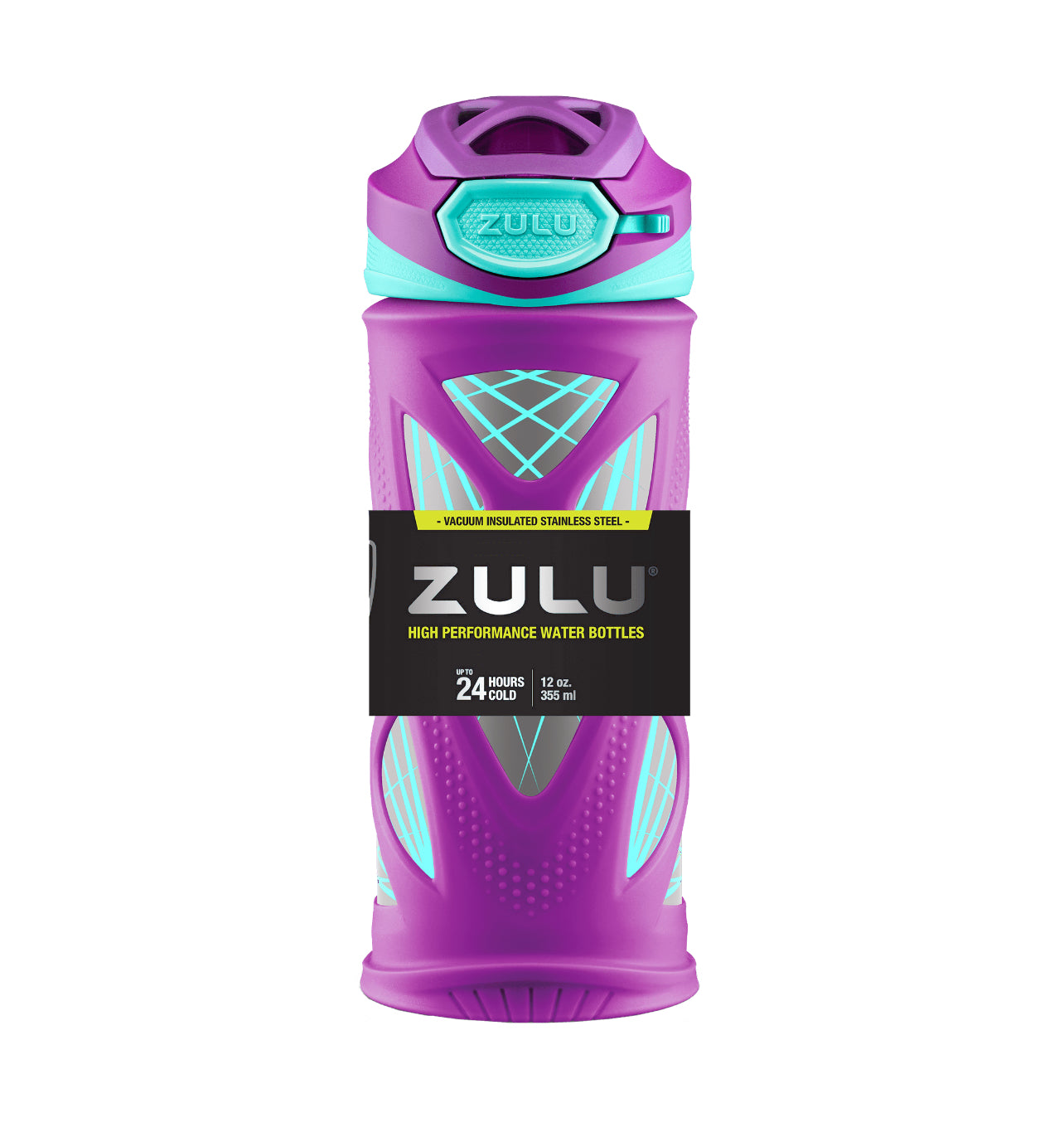 Zulu Echo 12 fl oz Kids Stainless Steel Insulated Water Bottle