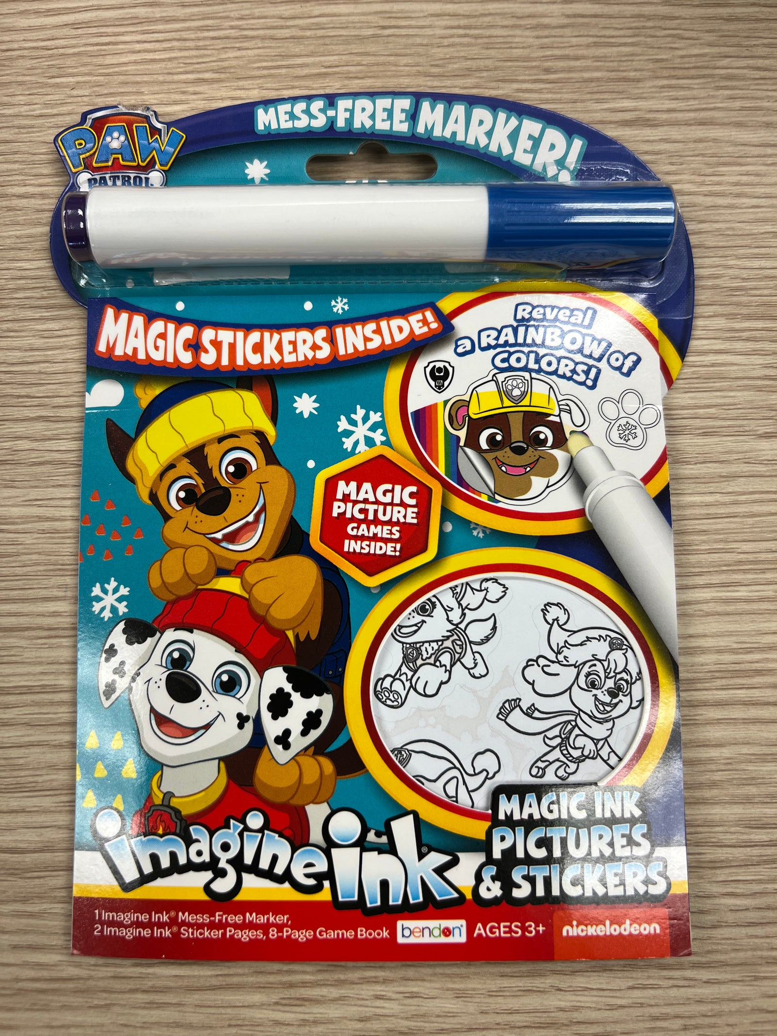 Imagine Ink Magic Ink Picture Activity Book