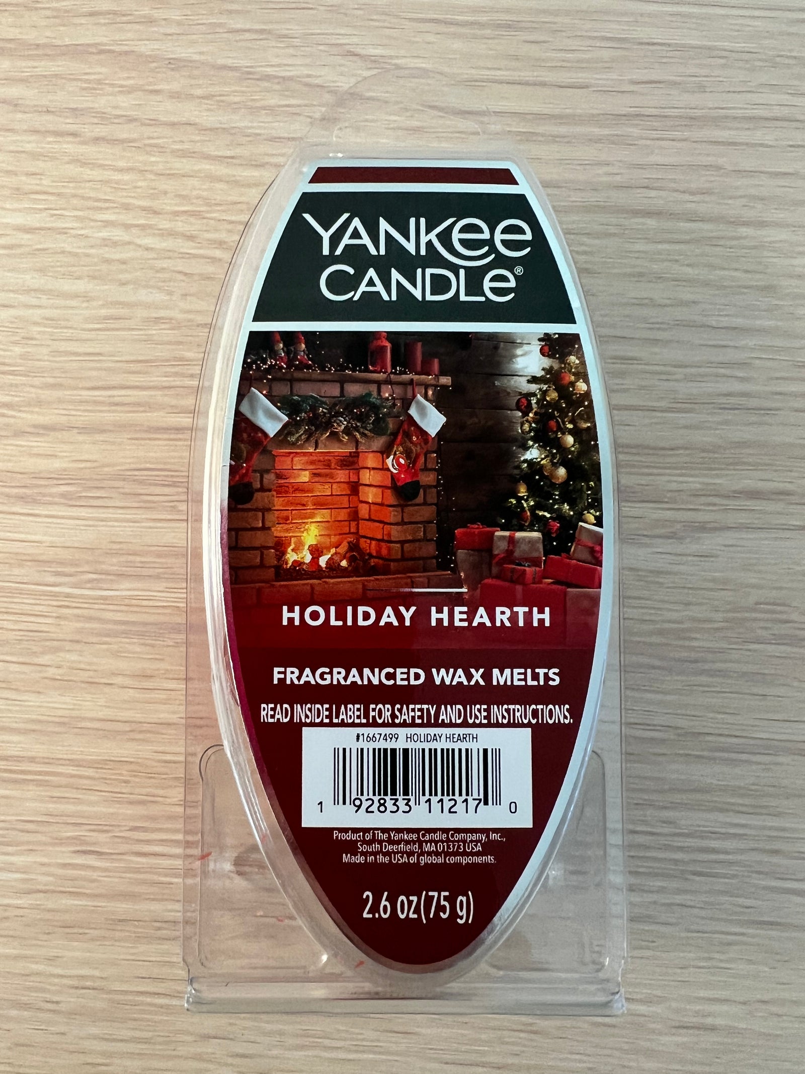 Yankee Candle Holiday Hearth Wax Melts, 6 Pack