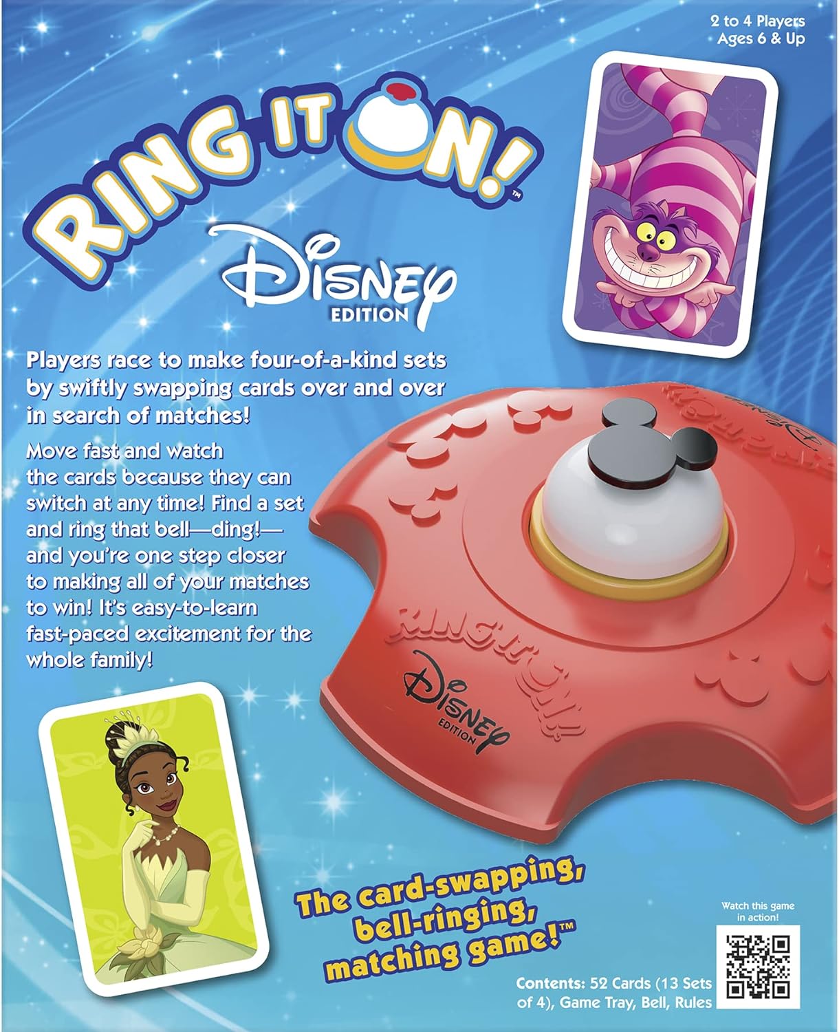 Disney Ring It On! The Card-Swapping, Bell-Ringing, Matching Game!
