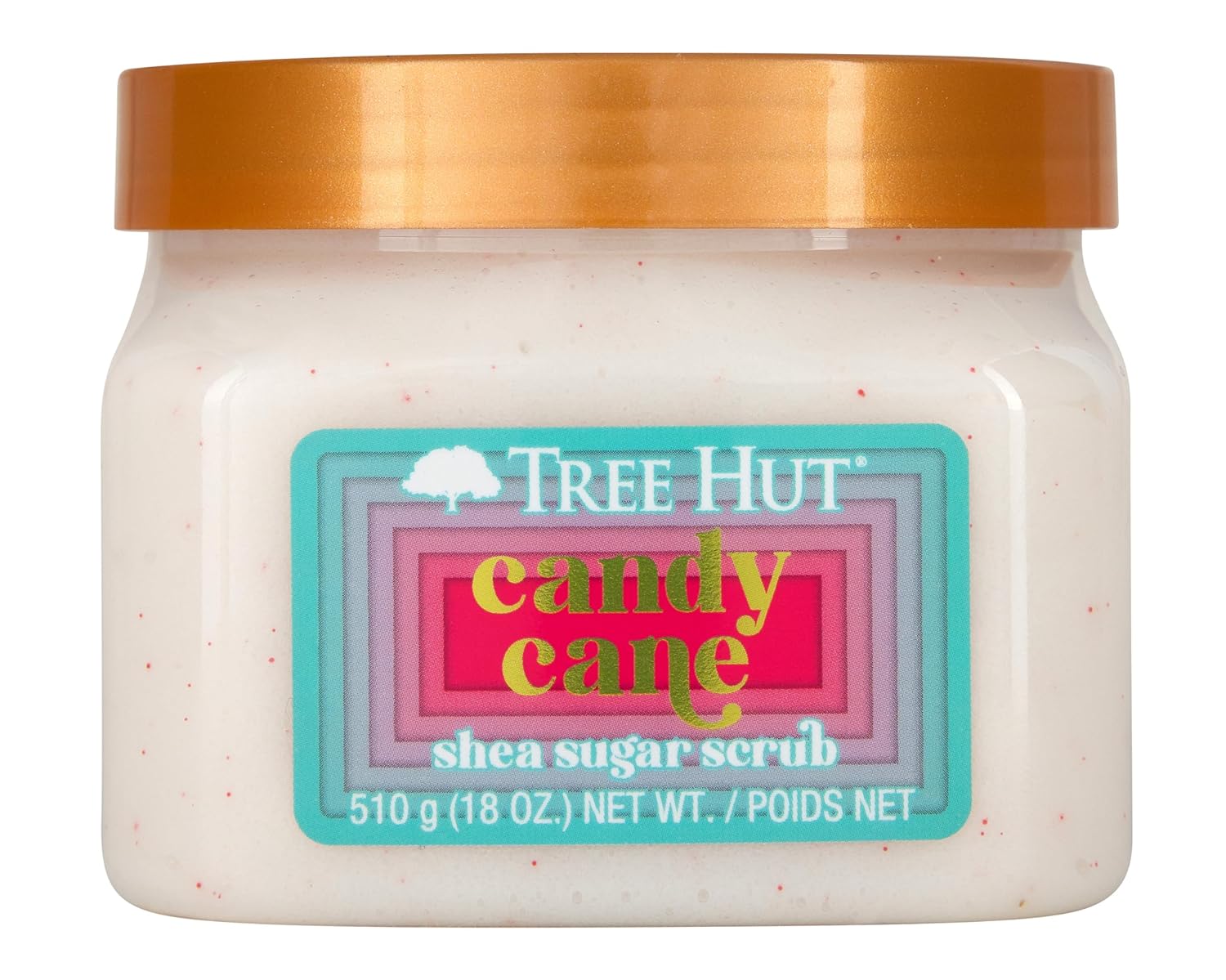 Tree Hut Candy Cane Shea Sugar Body Scrub - 18oz