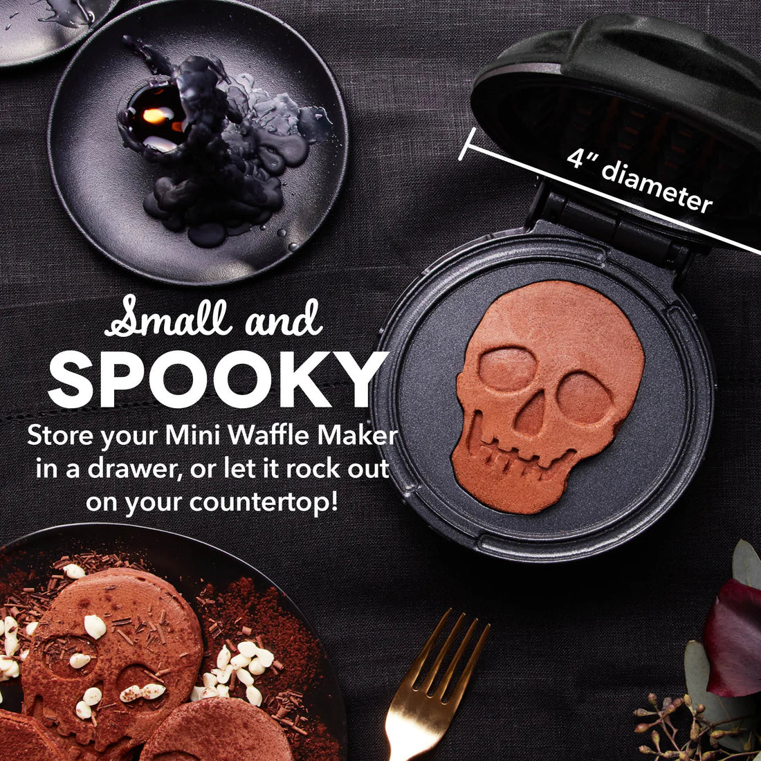 Dash Halloween Mini Waffle Maker