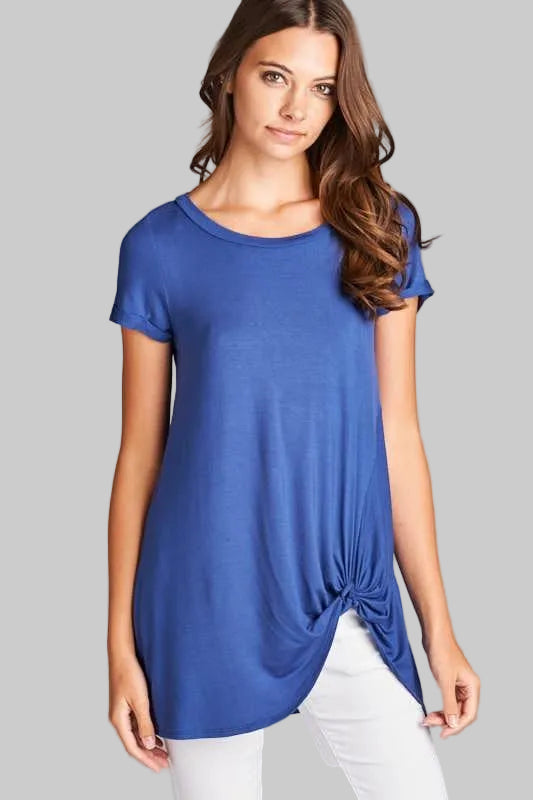 A Twist Above the Rest Tunic Top
