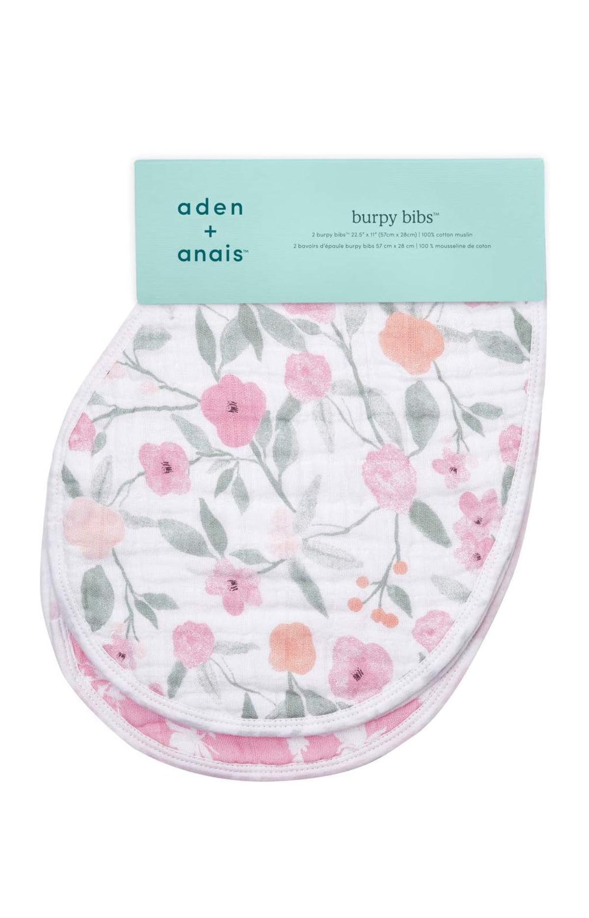aden + anais Boutique Burpy Bibs, 2 pack