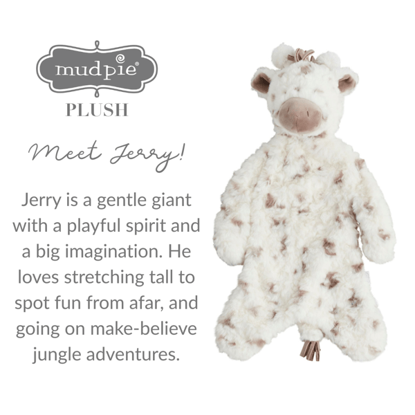 Mud Pie Plush Woobie, 20”