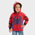 Marvel Spider-man Cosplay Sherpa Hood Zip-up Fleece Sweatshirt, Toddler