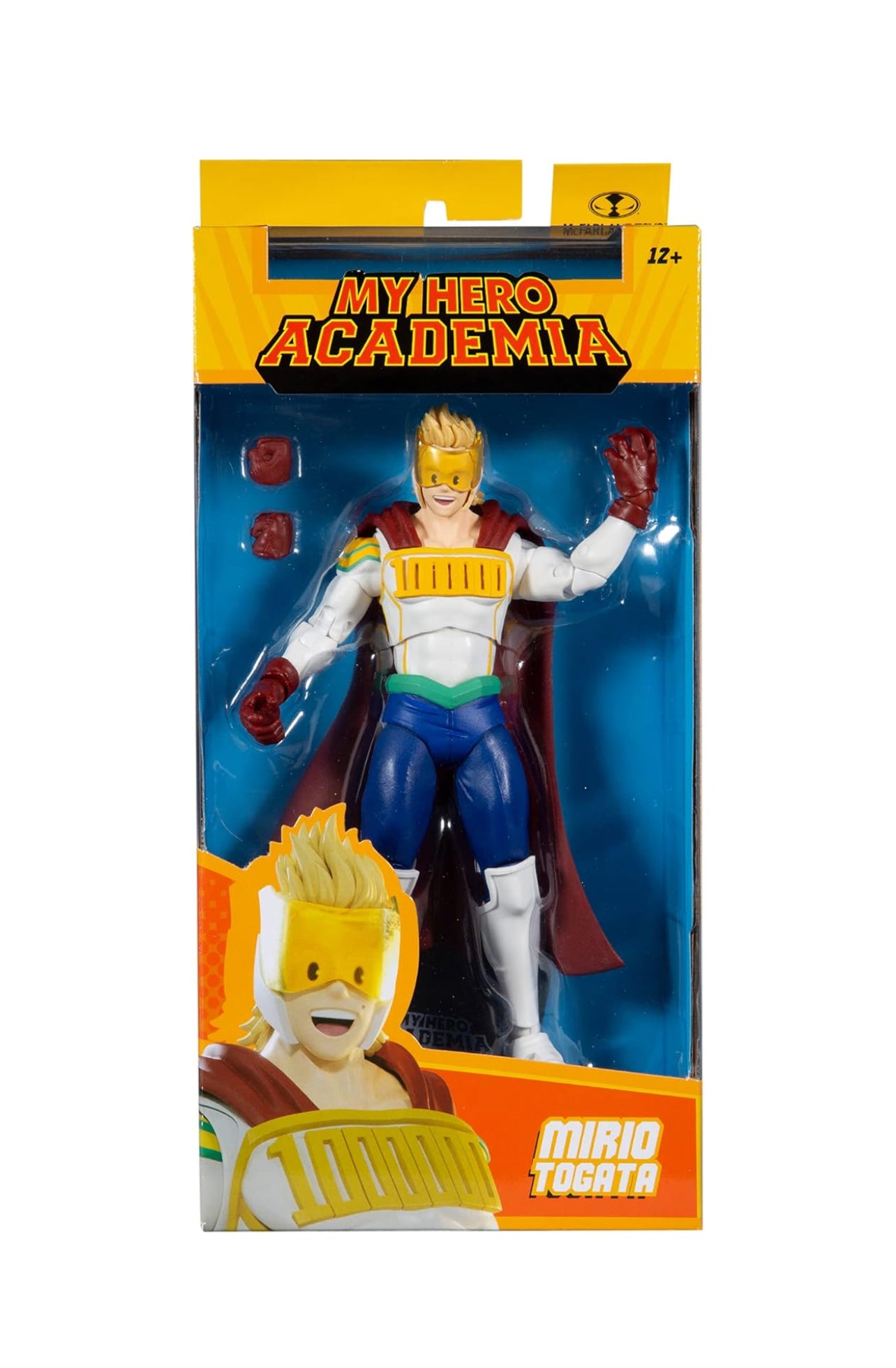 My Hero Academia Mirio Togata 7" Action Figure with Base Accessory by McFarlane Toys