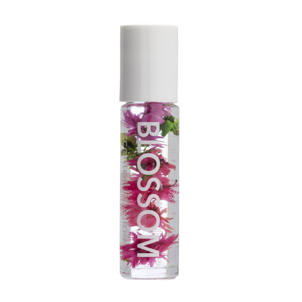 Blossom Scented Roll on Lip Gloss, Infused with Real Flowers, 0.20 fl. oz./5.9ml