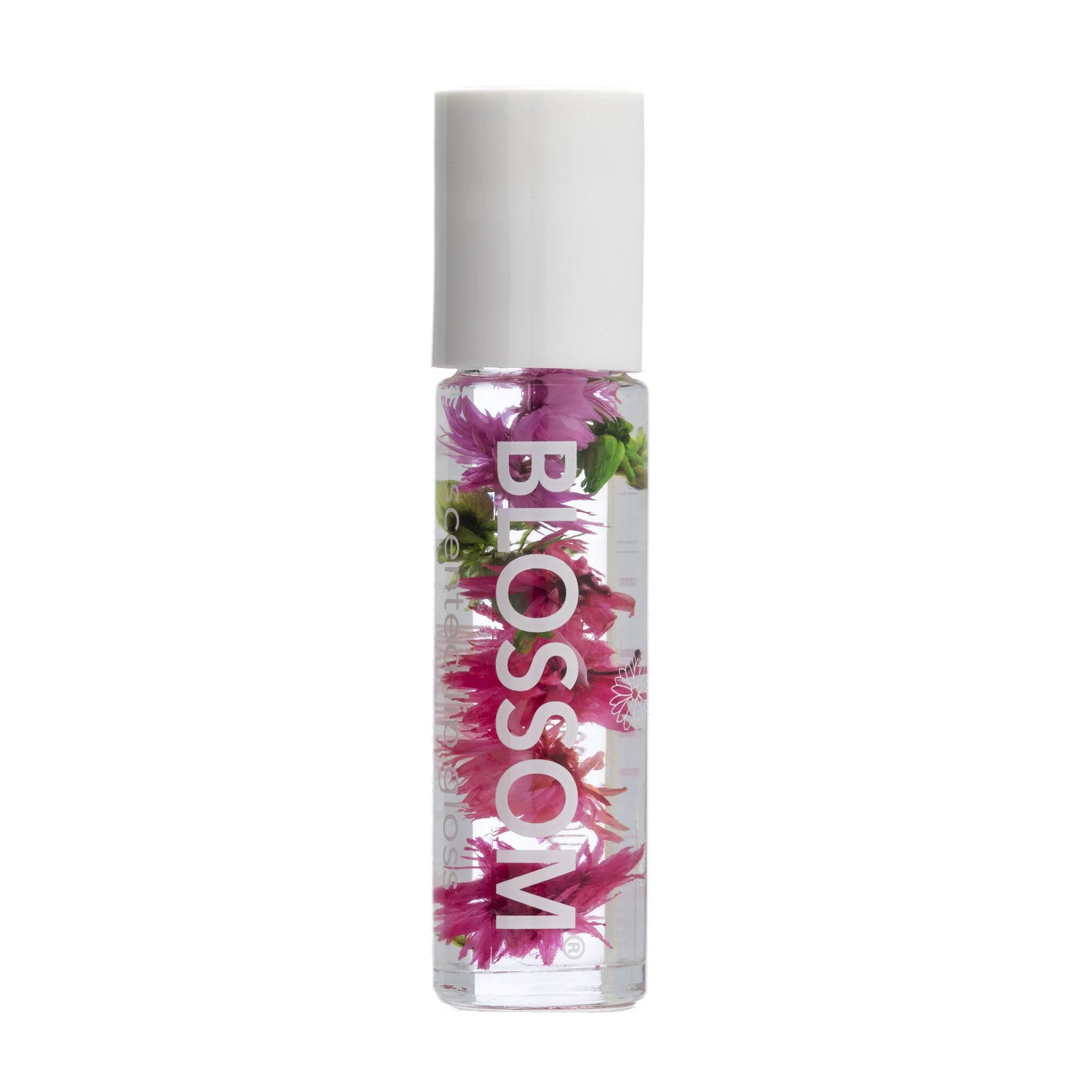 Blossom Scented Roll on Lip Gloss, Infused with Real Flowers, 0.20 fl. oz./5.9ml