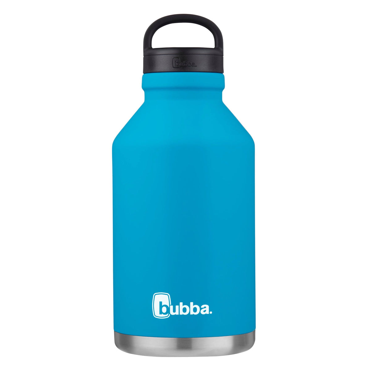 bubba Growler Stainless Steel Insulated Rubberized Wide Mouth Bottle, Blue Tutti Fruity, 64 fl oz