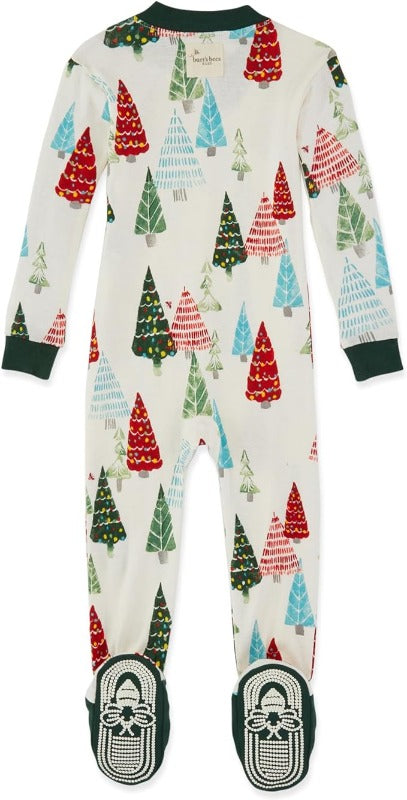 Burt&#39;s Bees Baby Whimsical Woods Organic Cotton Footed Pajamas