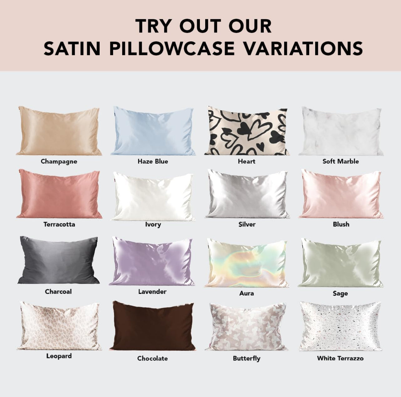 Kitsch Satin Pillowcase