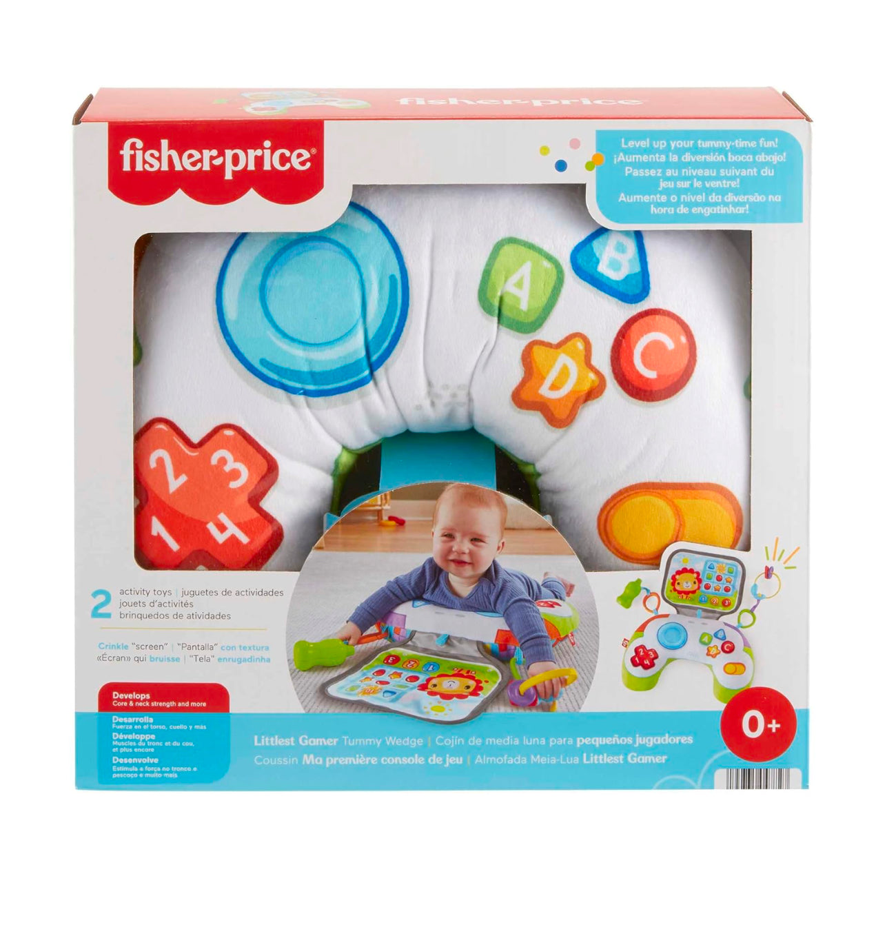 Fisher Price Littlest Gamer Tummy Time Wedge