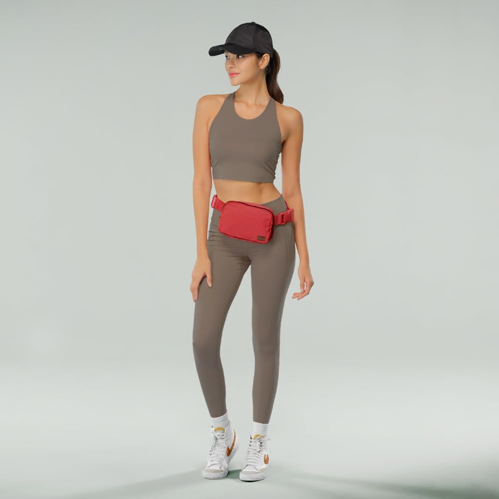 C.C. Basic Belt Bag Fanny Pack with Adjustable Strap, Multiple Colors