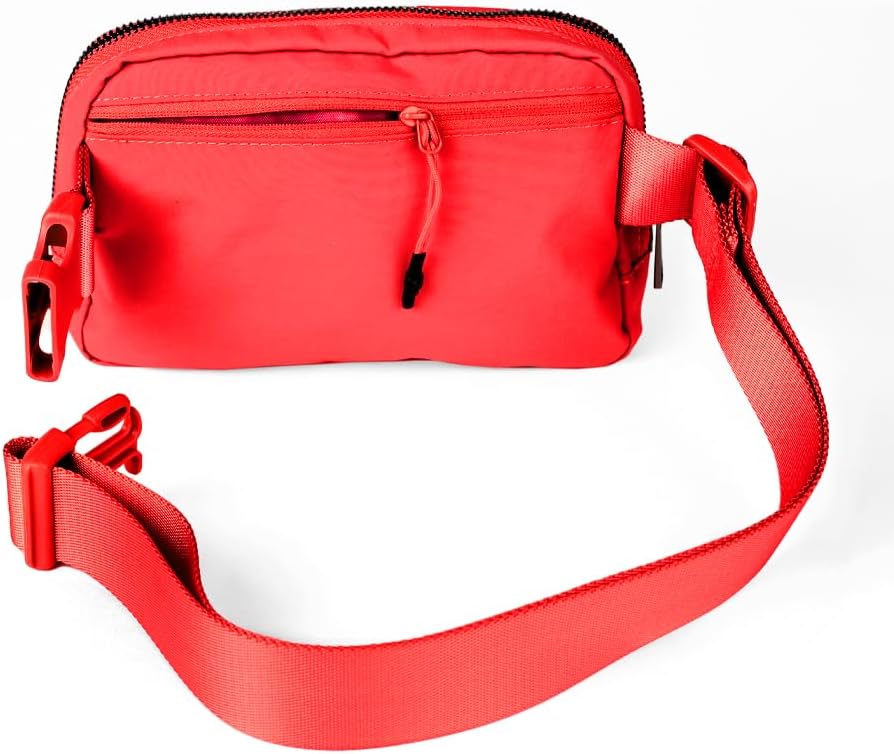 C.C. Basic Belt Bag Fanny Pack with Adjustable Strap, Multiple Colors