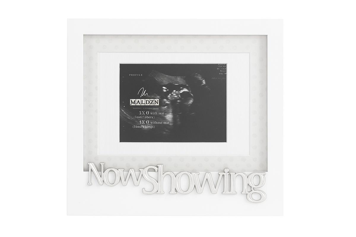 Malden &quot;Now Showing&quot; Picture Frame made to fit 3x4 or 4x6