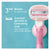 Venus ComfortGlide 3 White Tea Women's Razor Blade Refills, 4 Count