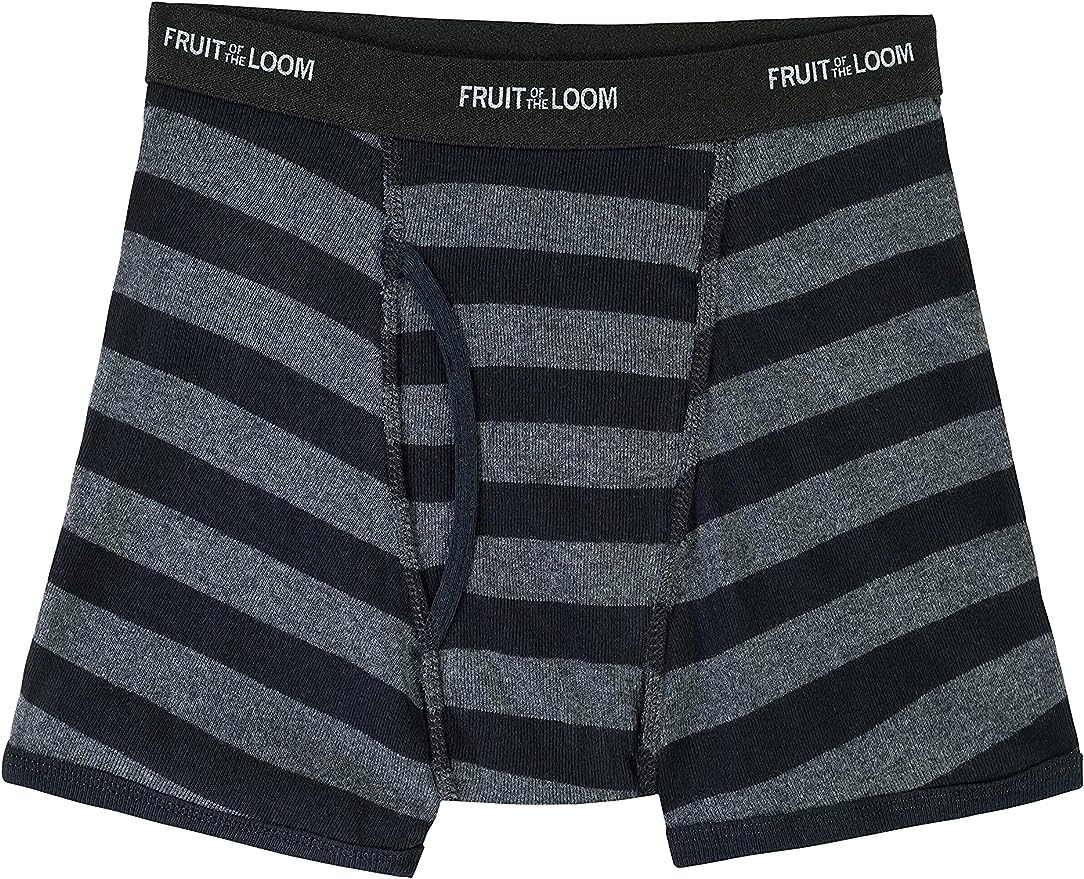 Fruit of the Loom Boys' Tag Free 3-Pack Boxer Briefs - Assorted Prints/Colors