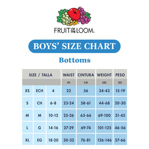 Fruit of the Loom Boys' Tag Free 3-Pack Boxer Briefs - Assorted Prints/Colors