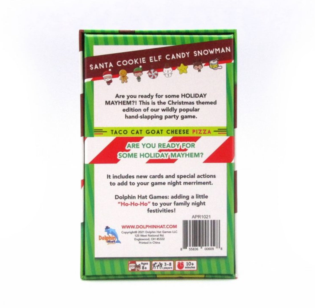 Santa Cookie Elf Candy Snowman Card Game