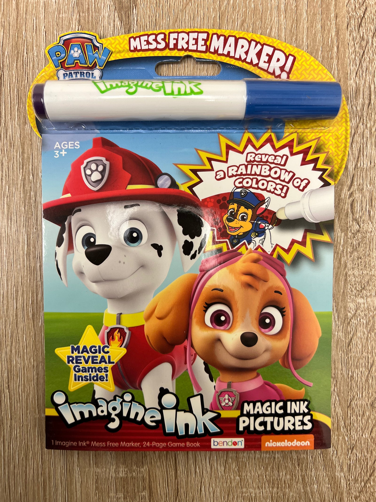 Imagine Ink Magic Ink Picture Activity Book