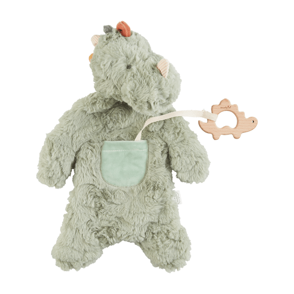 Mud Pie Teether Cuddler Dinosaur