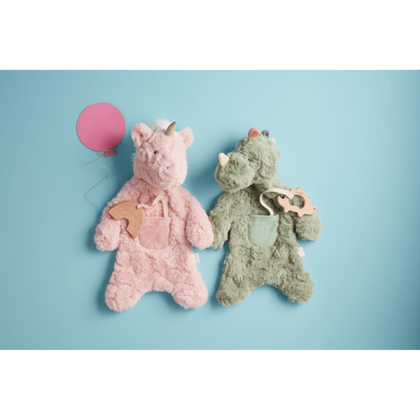Mud Pie Teether Cuddler Dinosaur