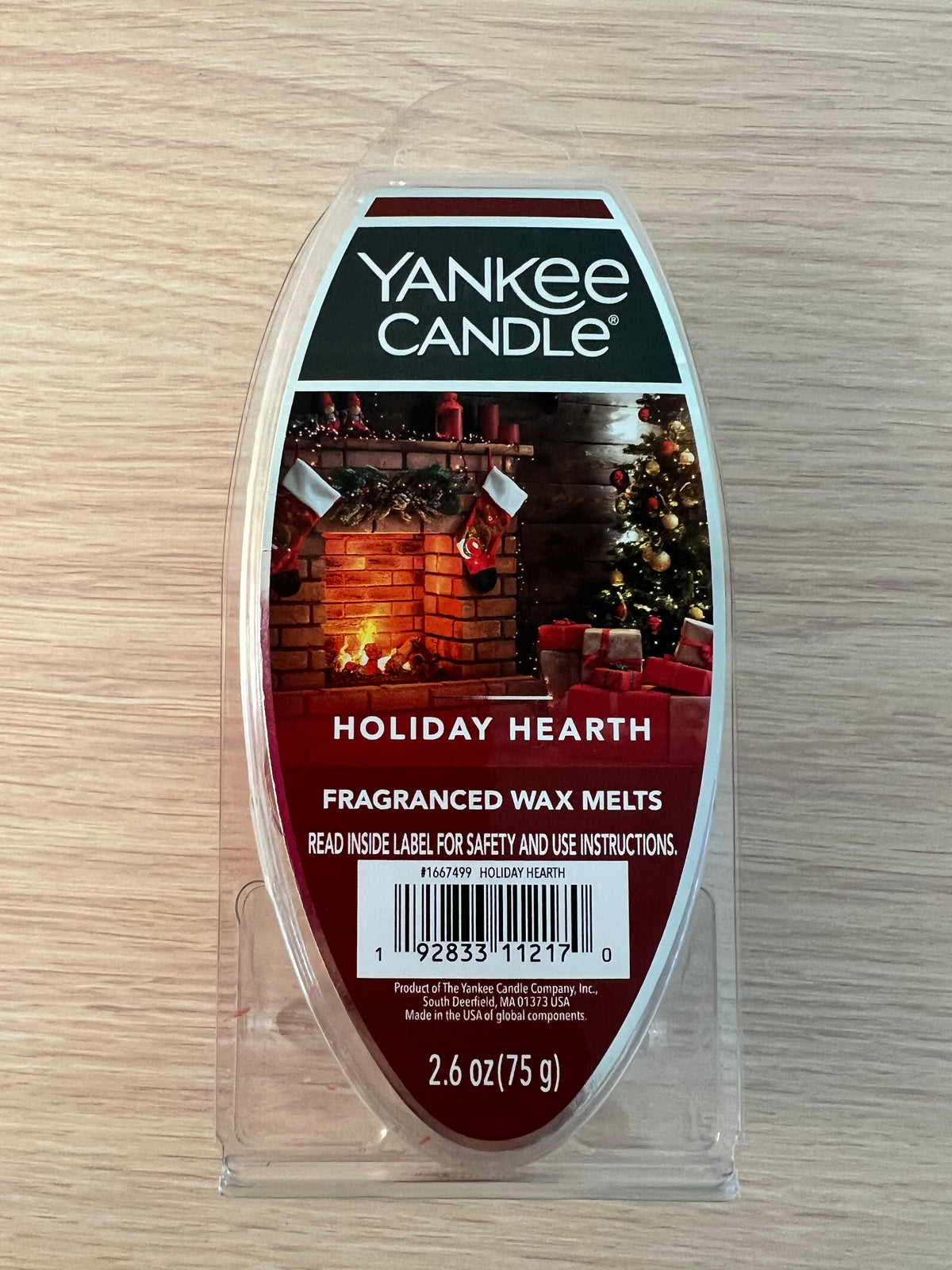 Yankee Candle Holiday Hearth Wax Melts, 6 Pack