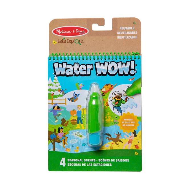 Water Wow - Travel Water Reveal Books - No Mess Painting - Toddler Kid