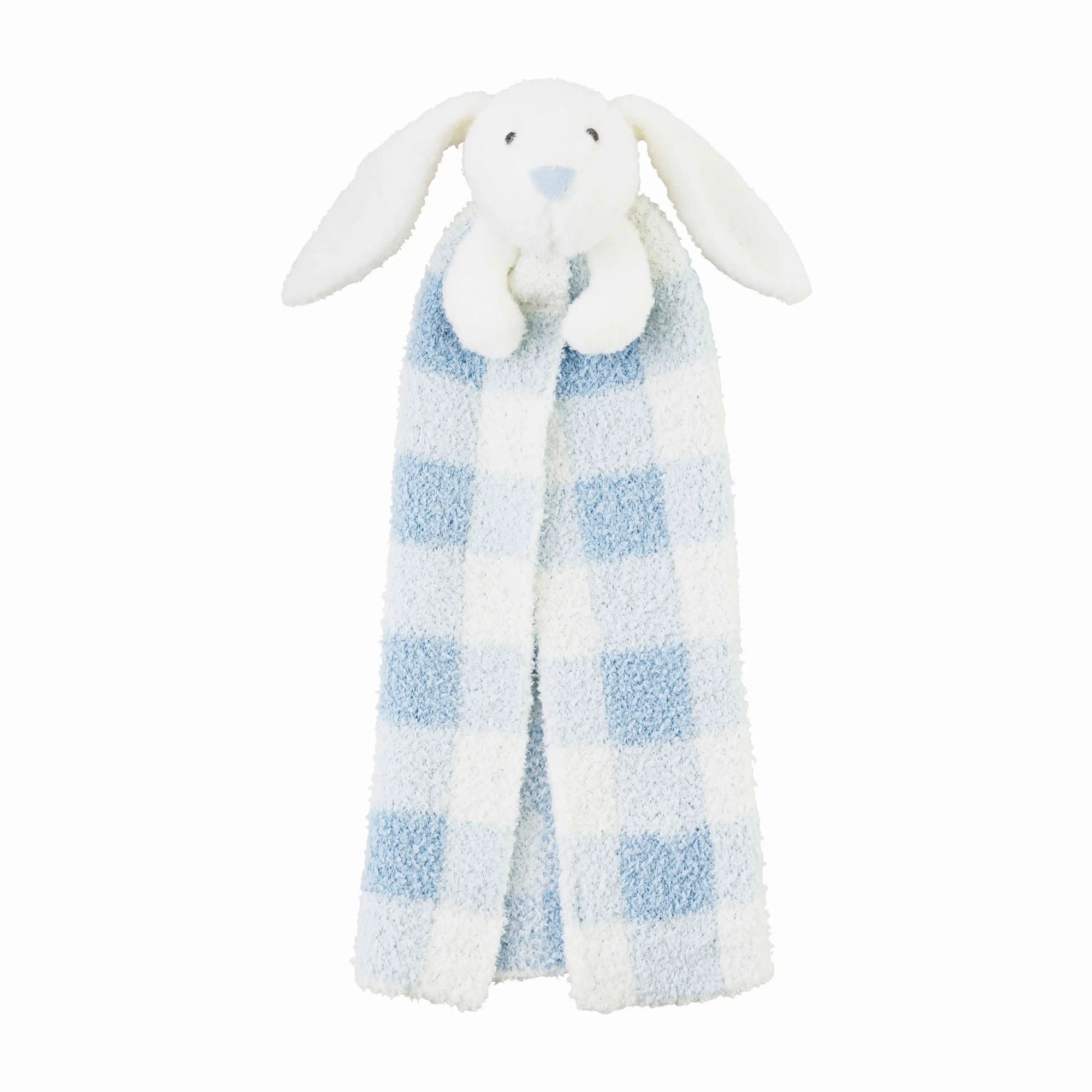 Blue Bunny Lovey Blanket by Mud Pie
