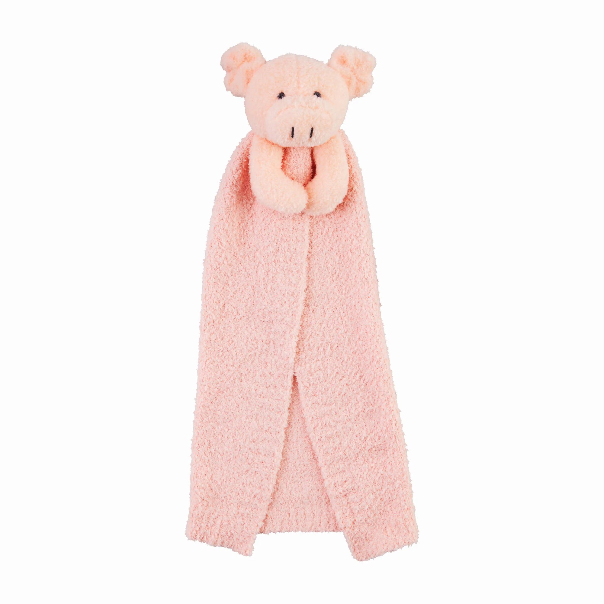 Chenille Pig Lovey Blanket by Mud Pie
