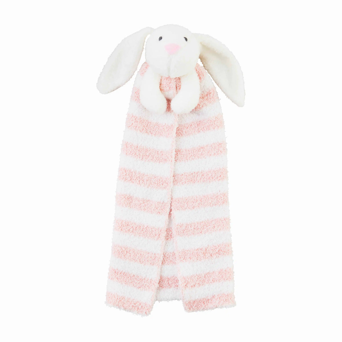 Pink Bunny Lovey Blanket by Mud Pie