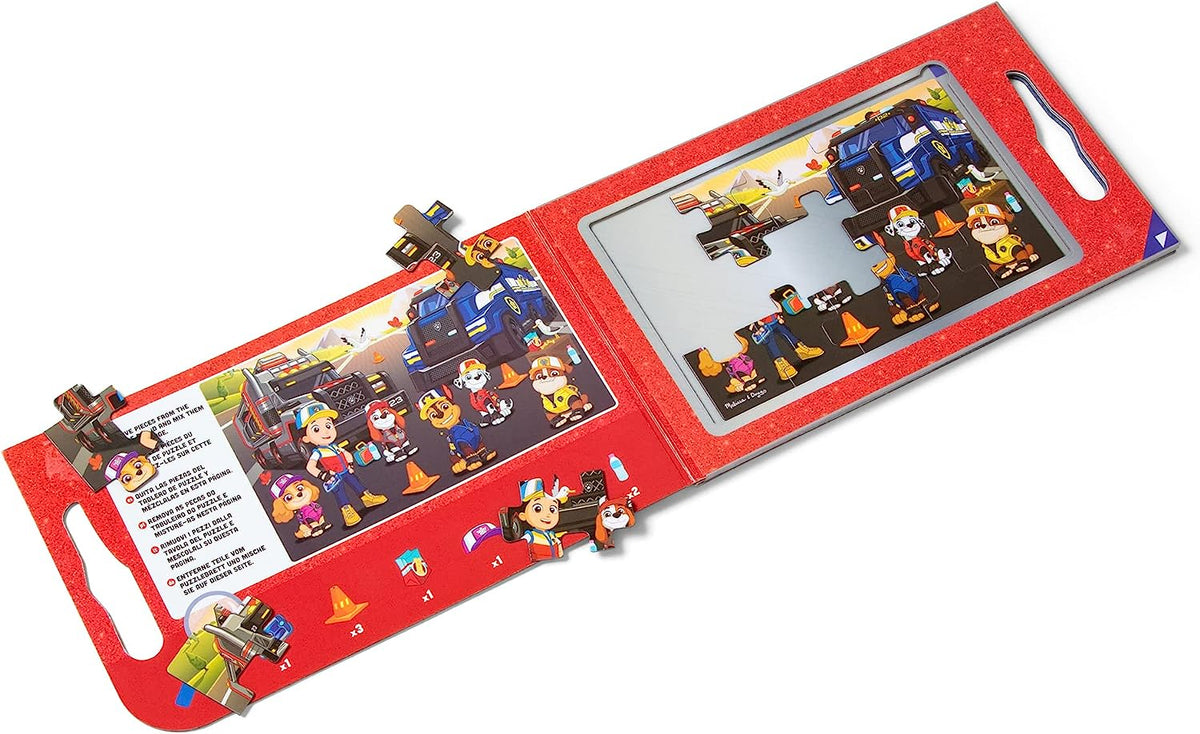 Paw Patrol Melissa & Doug Take-Along Magnetic Jigsaw Puzzles - Big Pup Trucks
