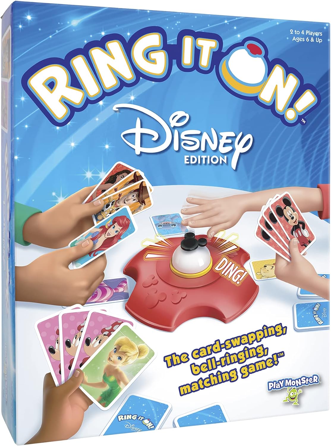Disney Ring It On! The Card-Swapping, Bell-Ringing, Matching Game!