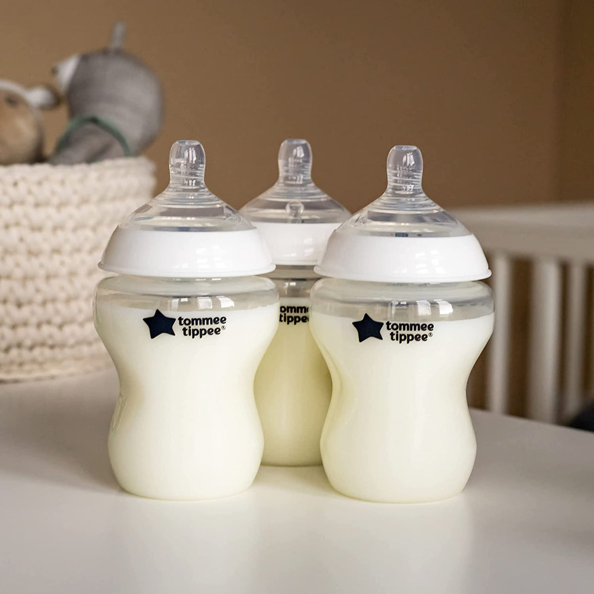 Tommee Tippee Closer to Nature Baby Bottles, 9oz, 3 count