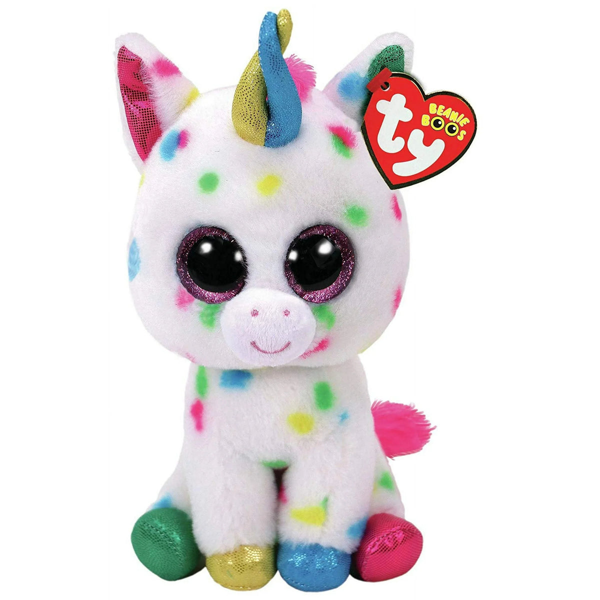 Harmonie the Unicorn Beanie Boo by TY - 6&quot;