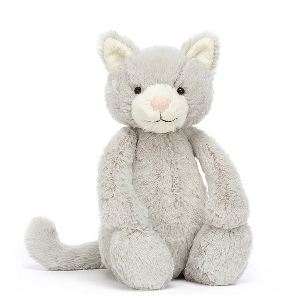 Jelly Cat Bashful Grey Kitty, Medium 12&quot;