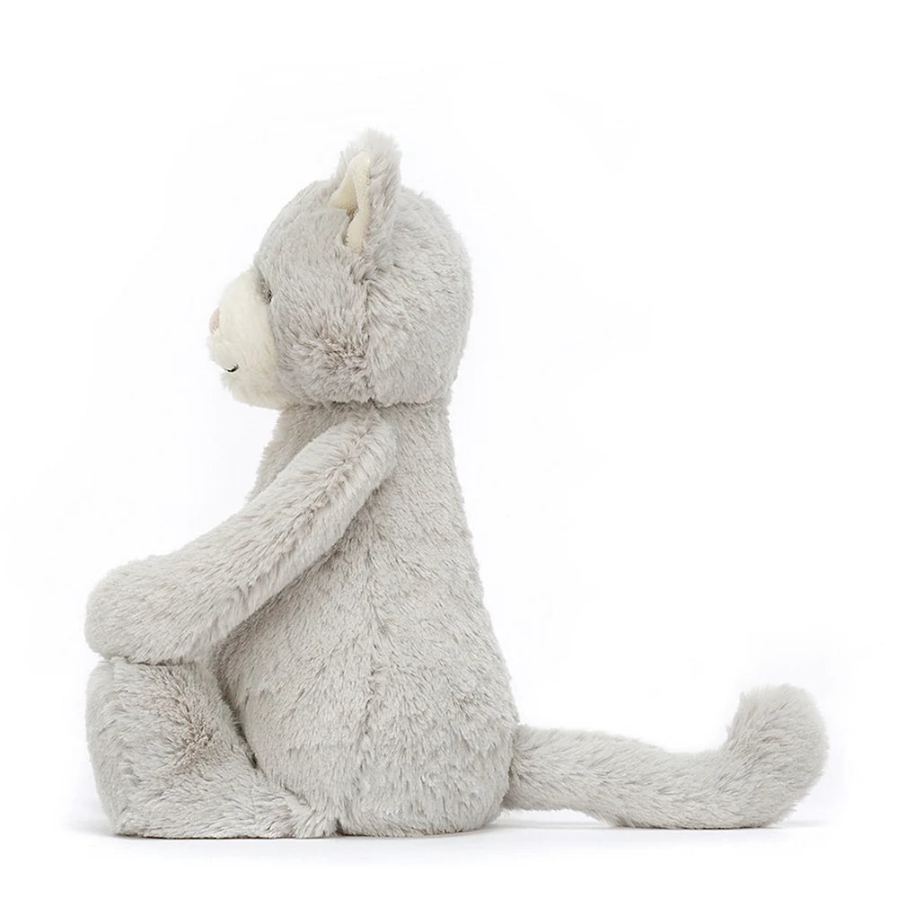 Jelly Cat Bashful Grey Kitty, Medium 12"