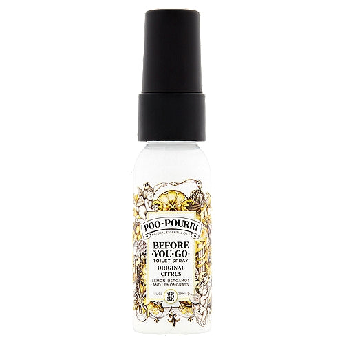 Poo-Pourri Before-You-Go Toilet Spray, Original Citrus 1oz