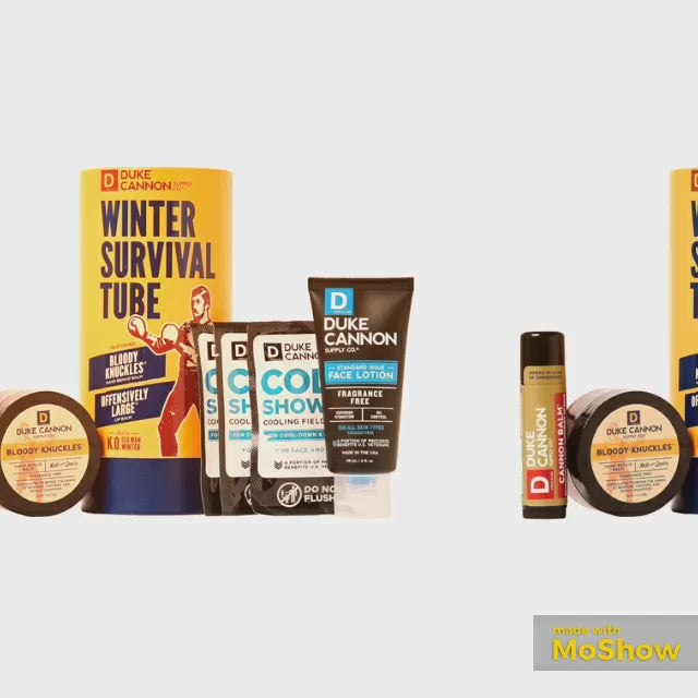 Duke Cannon Supply Co. Winter Survival Tube Set