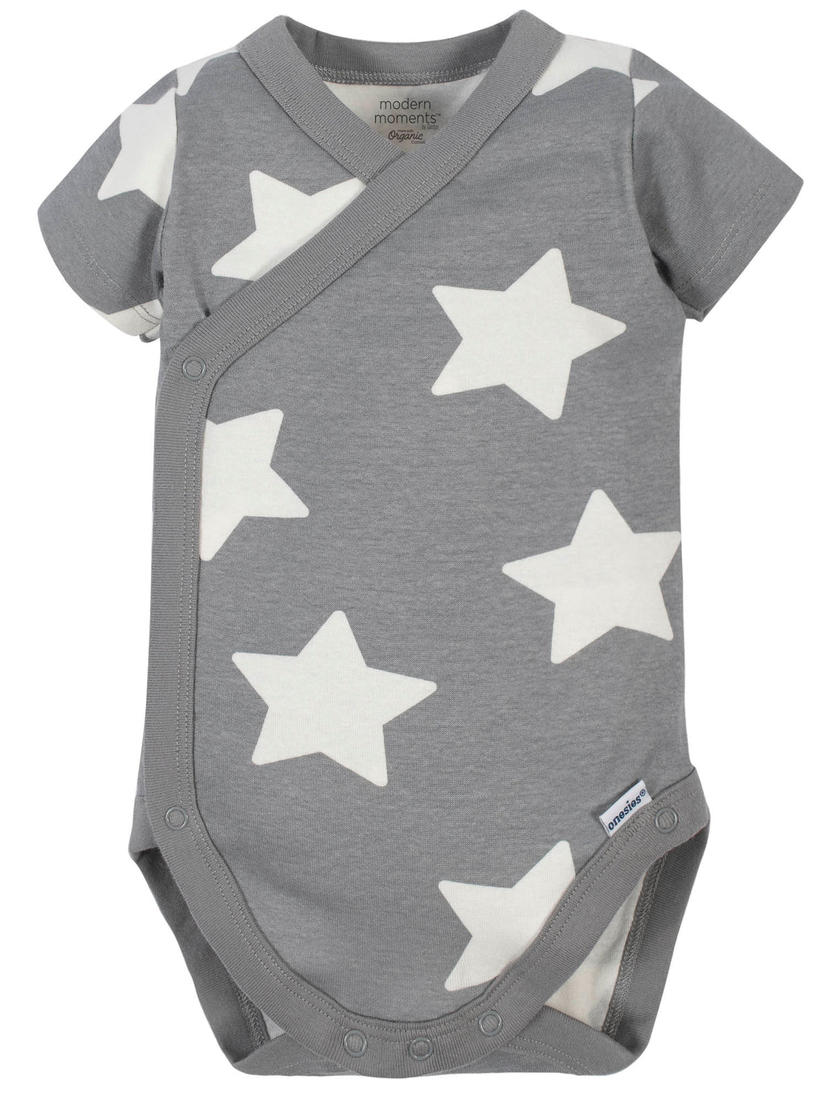 Gerber Modern Moments Baby Boy Kimono Onesies Bodysuit