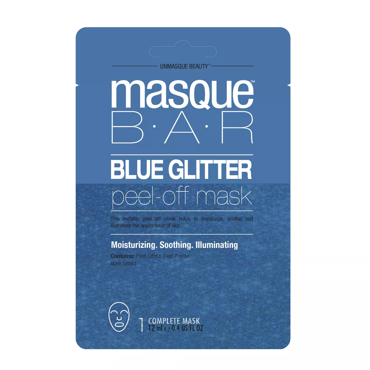 Masque Bar Brightening Glitter Peel Off Mask